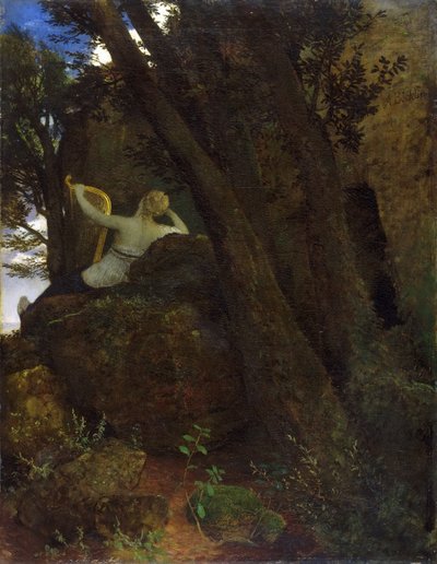 Safo de Arnold Böcklin